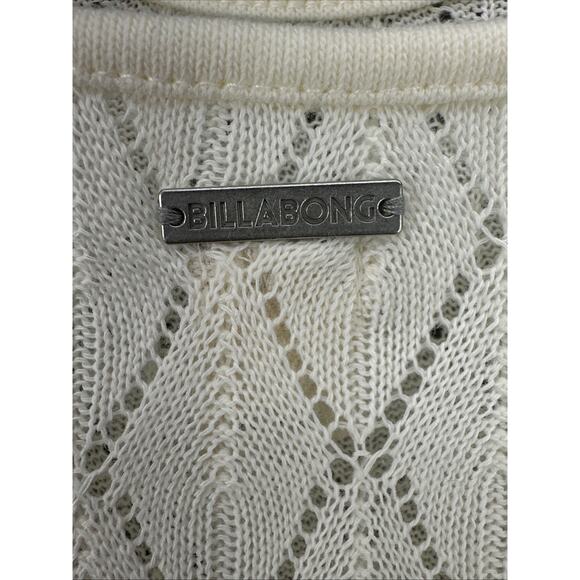 NWT Billabong Women's Midi Dress Size Medium White Day Dream Beach MSRP $59.95 - Picture 9 of 12